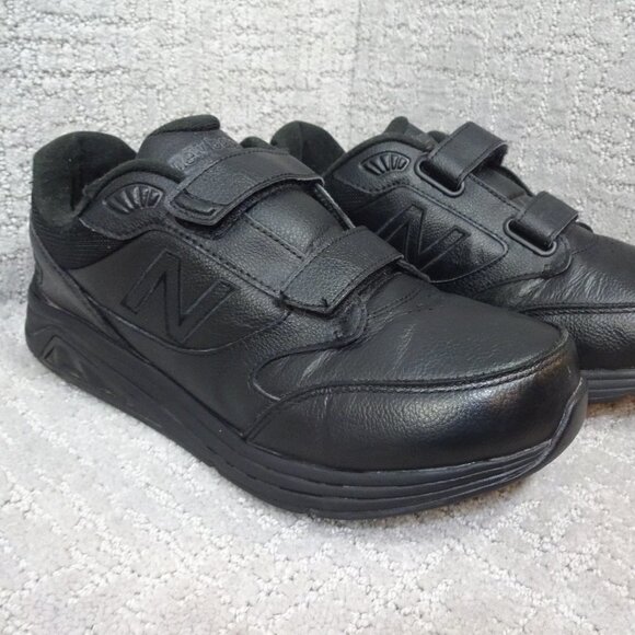 New Balance 928 Mens 8.5 EEEE US Black Leather Walking Comfort Shoes MW928HB3